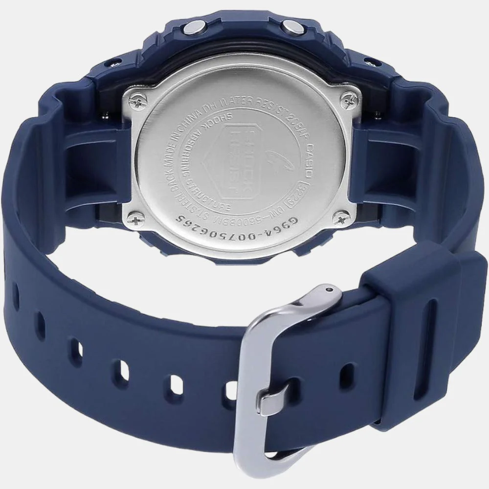 G-Shock Men Quartz Black Dial Digital Resin Watch G964 - Image 4