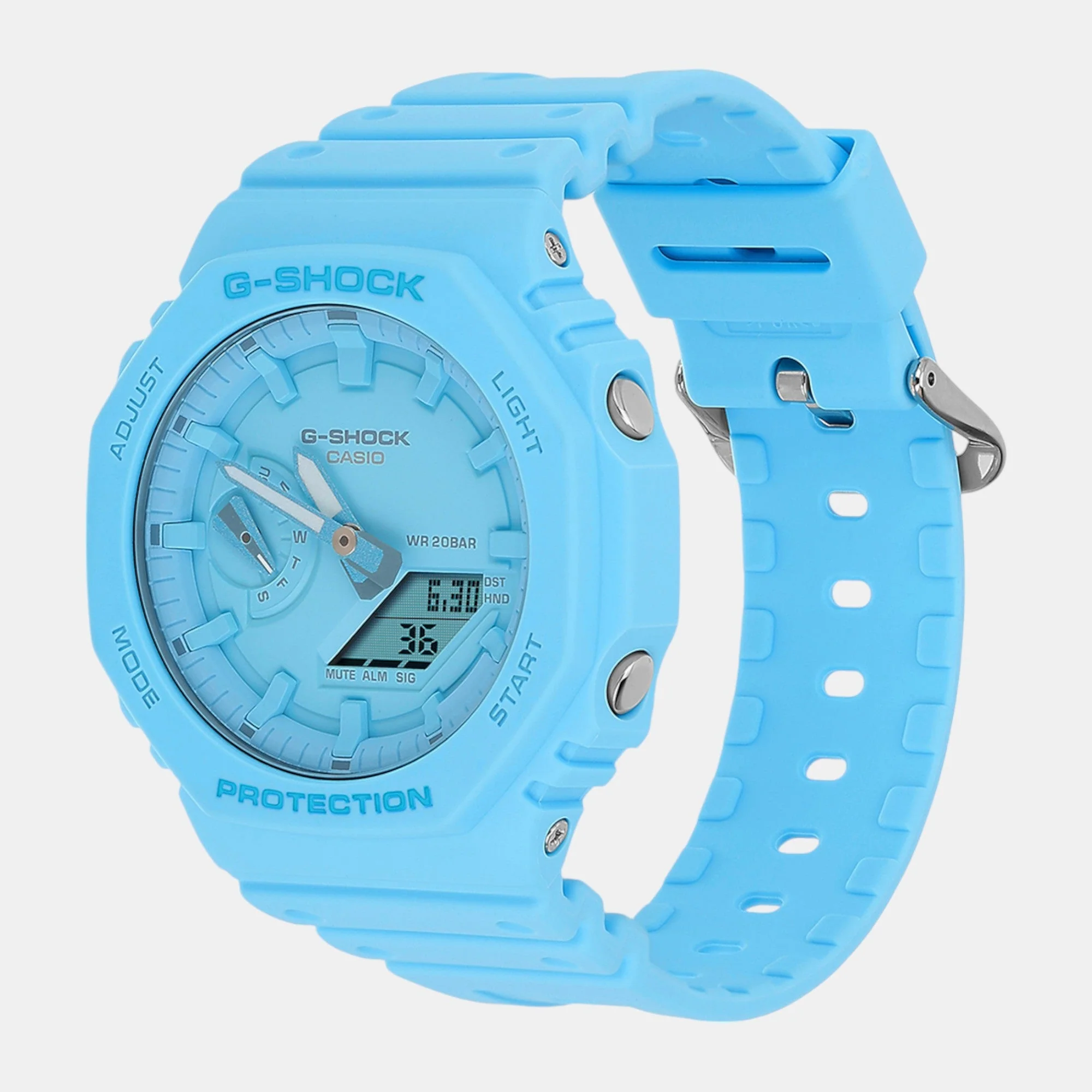 G-Shock Men Quartz Blue Dial Analog-Digital Resin Watch G1521 - Image 3