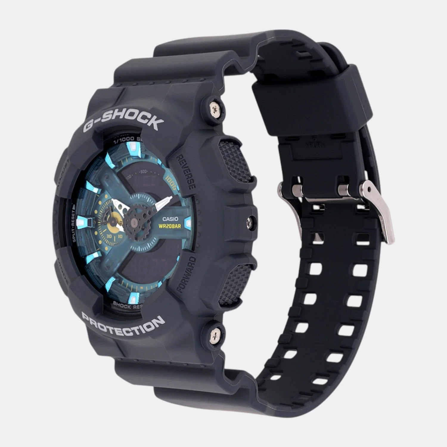 G-Shock Men Quartz Blue Dial Analog Resin Watch G1681 - Image 4