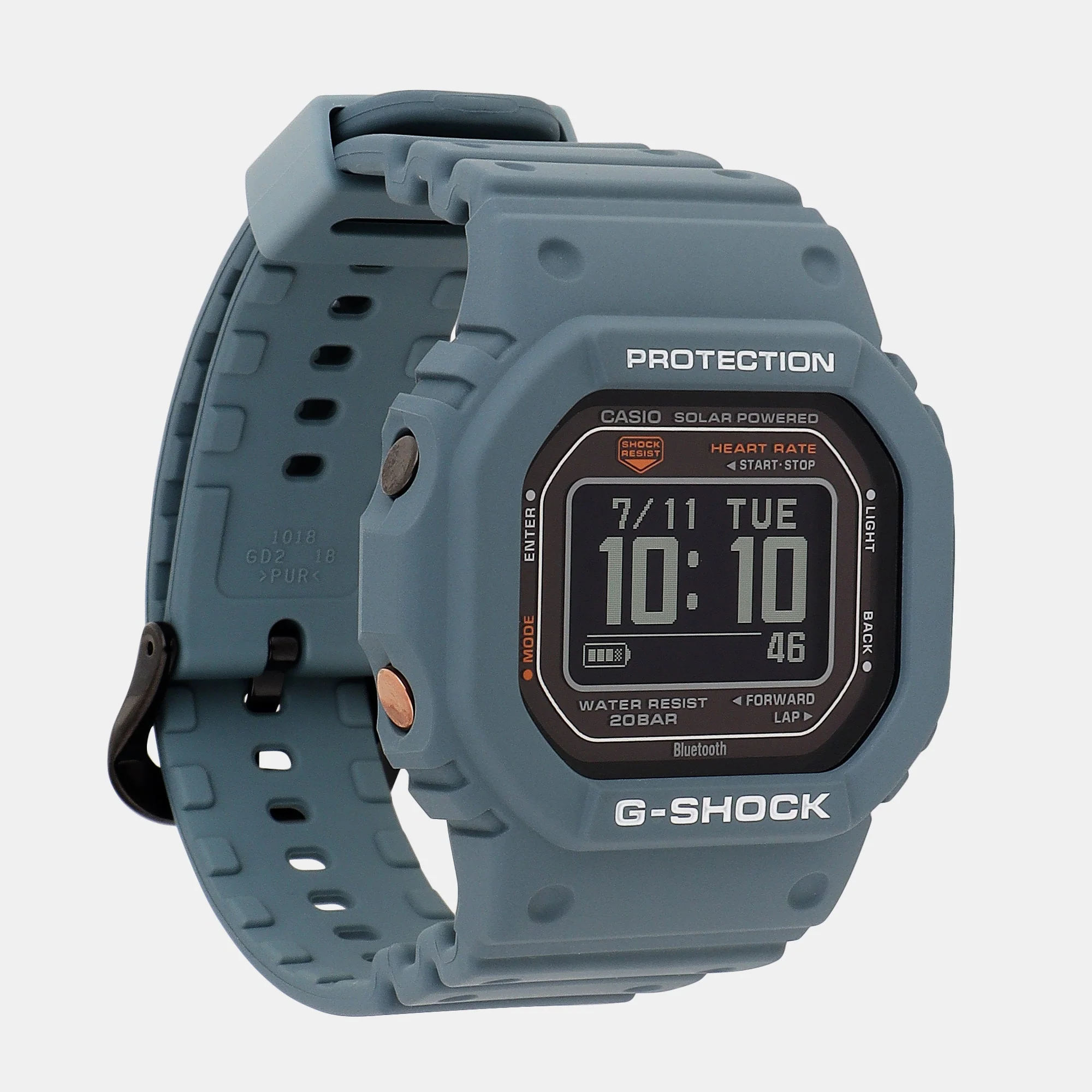 G-Shock Men Quartz Blue Dial Digital Resin Watch G1404 - Image 3