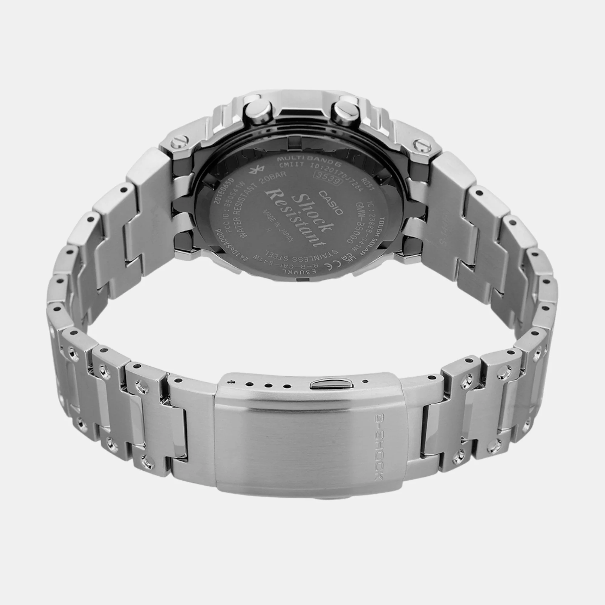 G-Shock Men Quartz Blue Dial Digital Stainless Steel Watch G1564 - Image 6