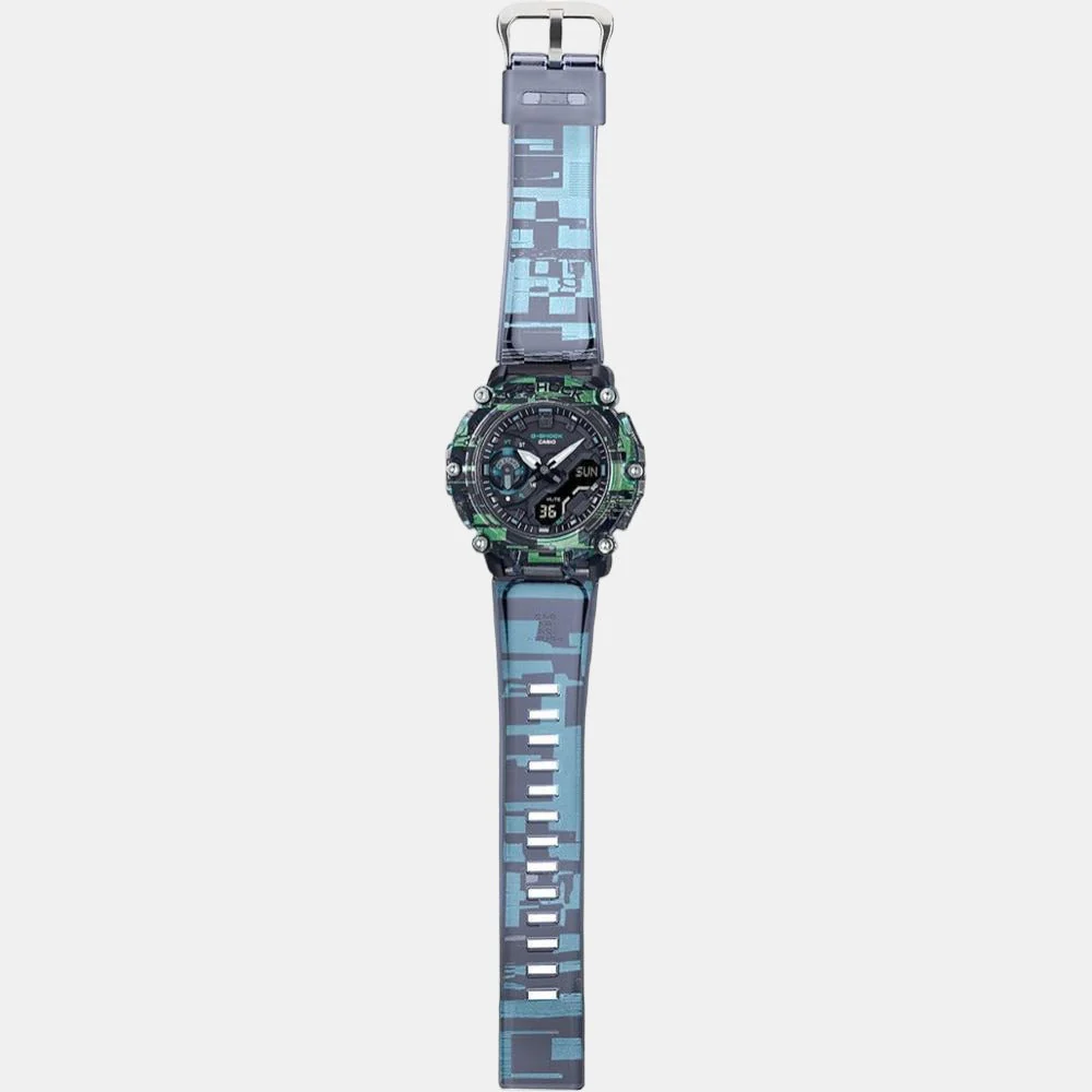 G-Shock Men Quartz Green Dial Analog-Digital Resin Watch G1261 - Image 5