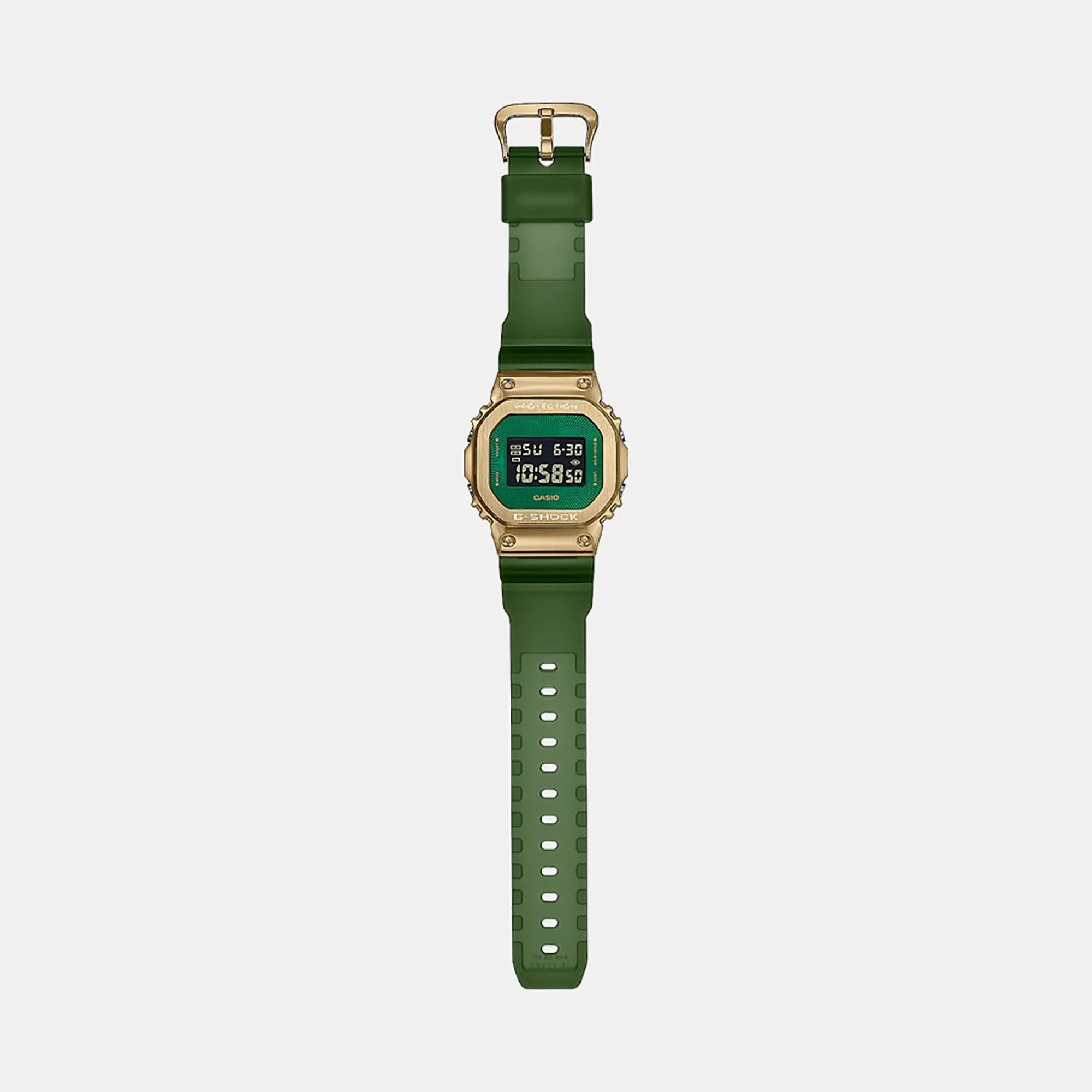 G-Shock Men Quartz Green Dial Digital Resin Watch G1437 - Image 7