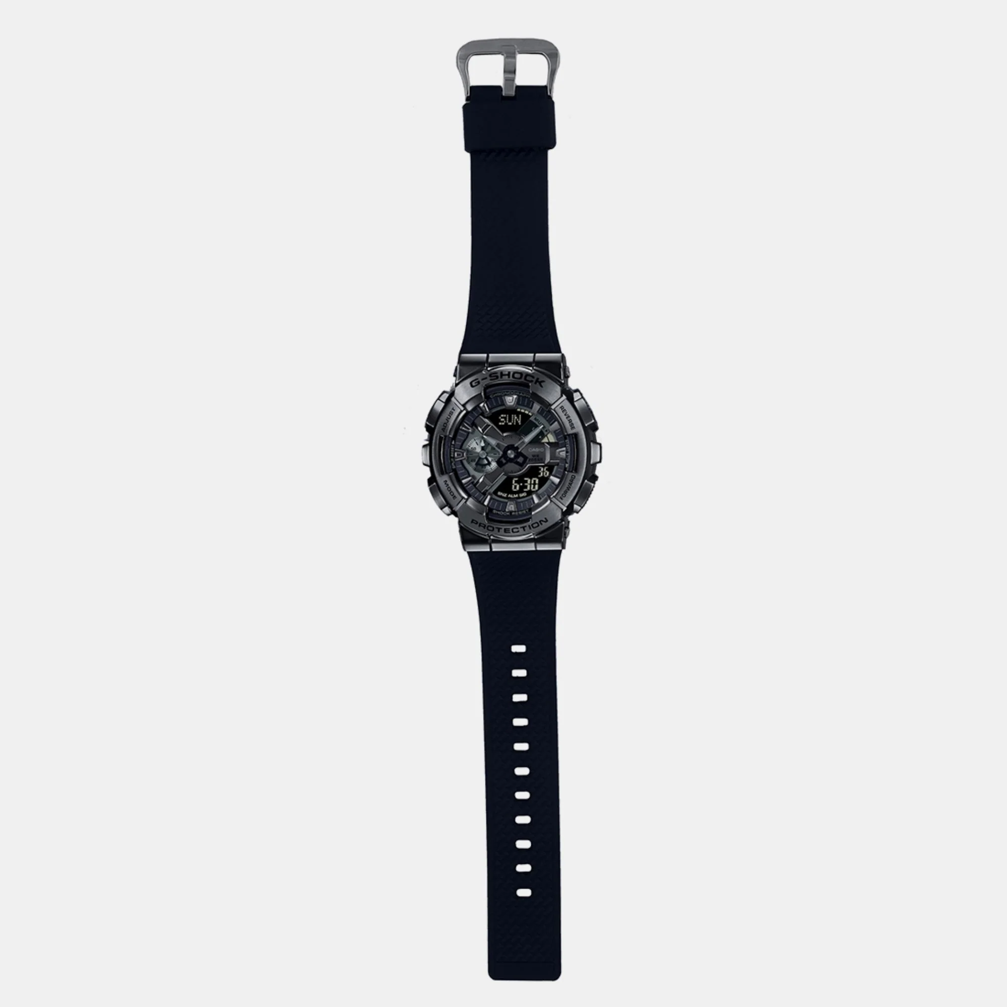 G-Shock Men Quartz Grey Dial Analog-Digital Resin Watch G1370 - Image 5