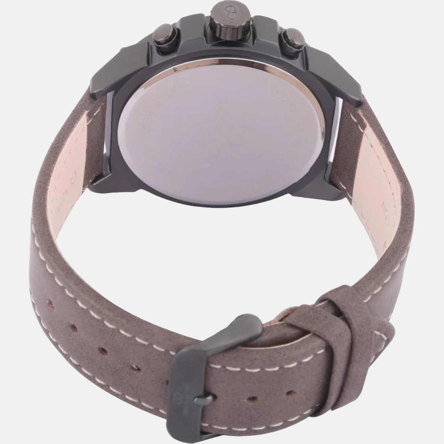 G-Shock Men Quartz Grey Dial Chronograph Leather Watch G1043 - Image 3