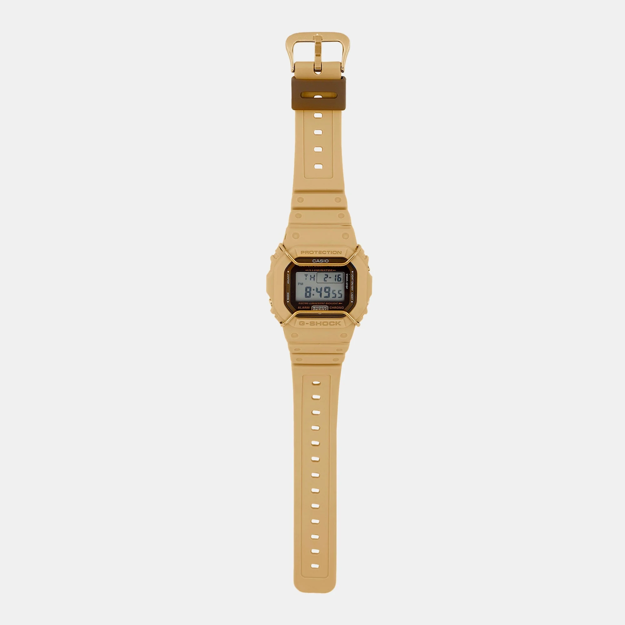 G-Shock Men Quartz Grey Dial Digital Resin Watch G1334 - Image 5