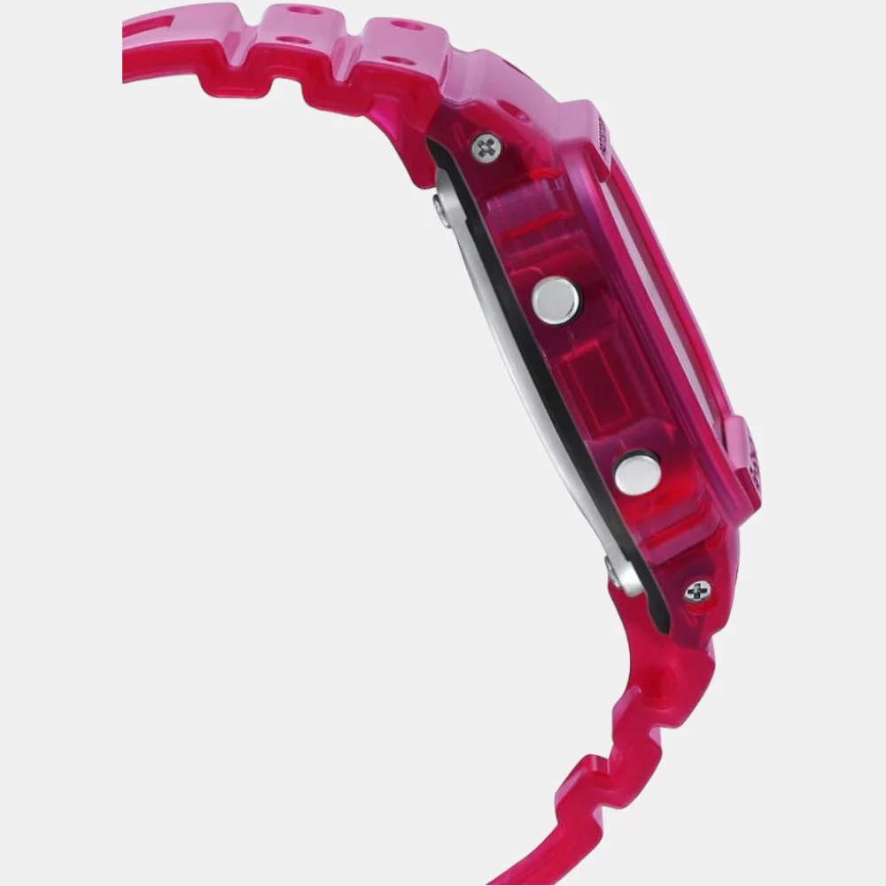 G-Shock Men Quartz Pink Dial Digital Resin Watch G1005 - Image 3