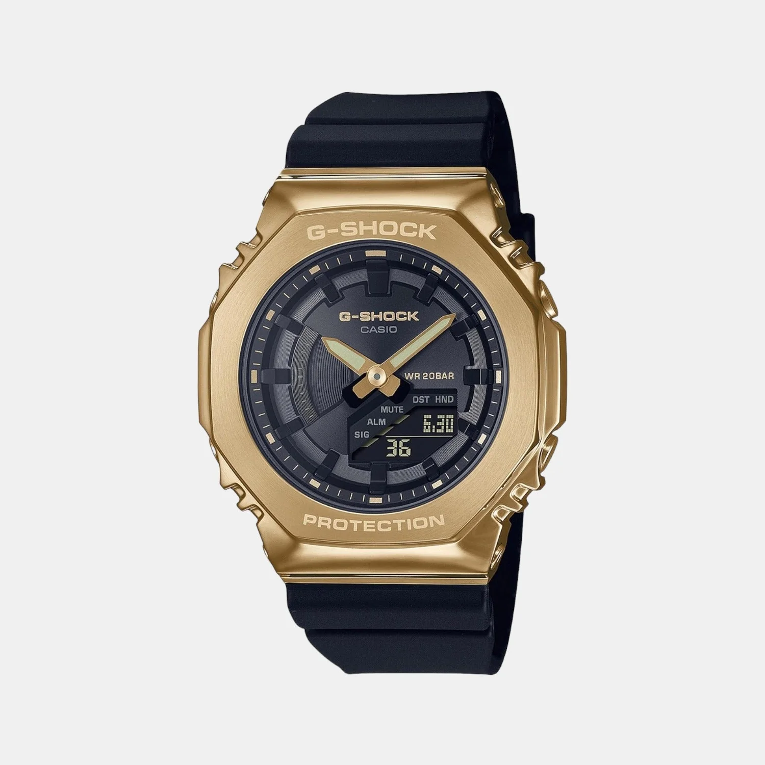 G-Shock Women Quartz Black Dial Analog-Digital Resin Watch G1282