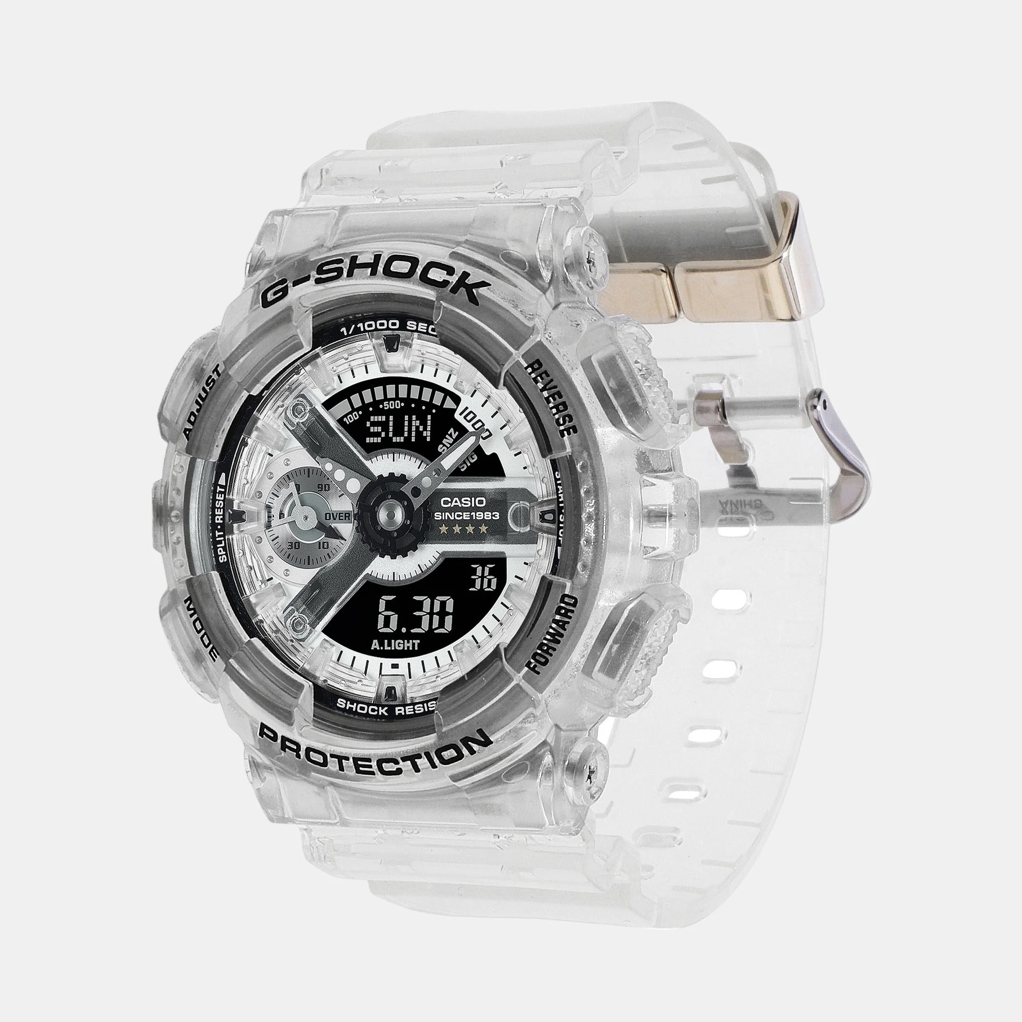 G-Shock Women Quartz Black Dial Analog-Digital Resin Watch G1447 - Image 6