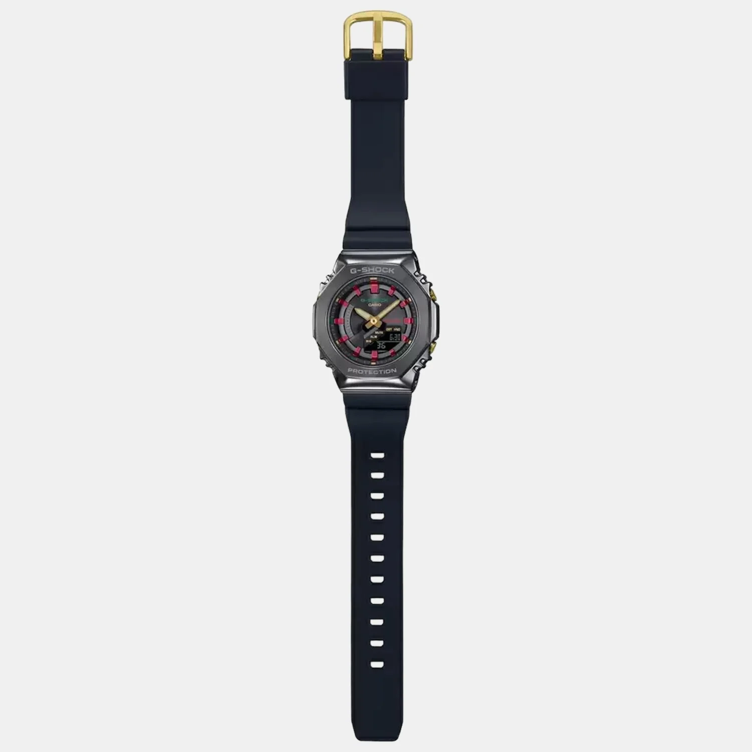 G-Shock Women Quartz Black Dial Analog-Digital Stainless Steel Watch G1185 - Image 5