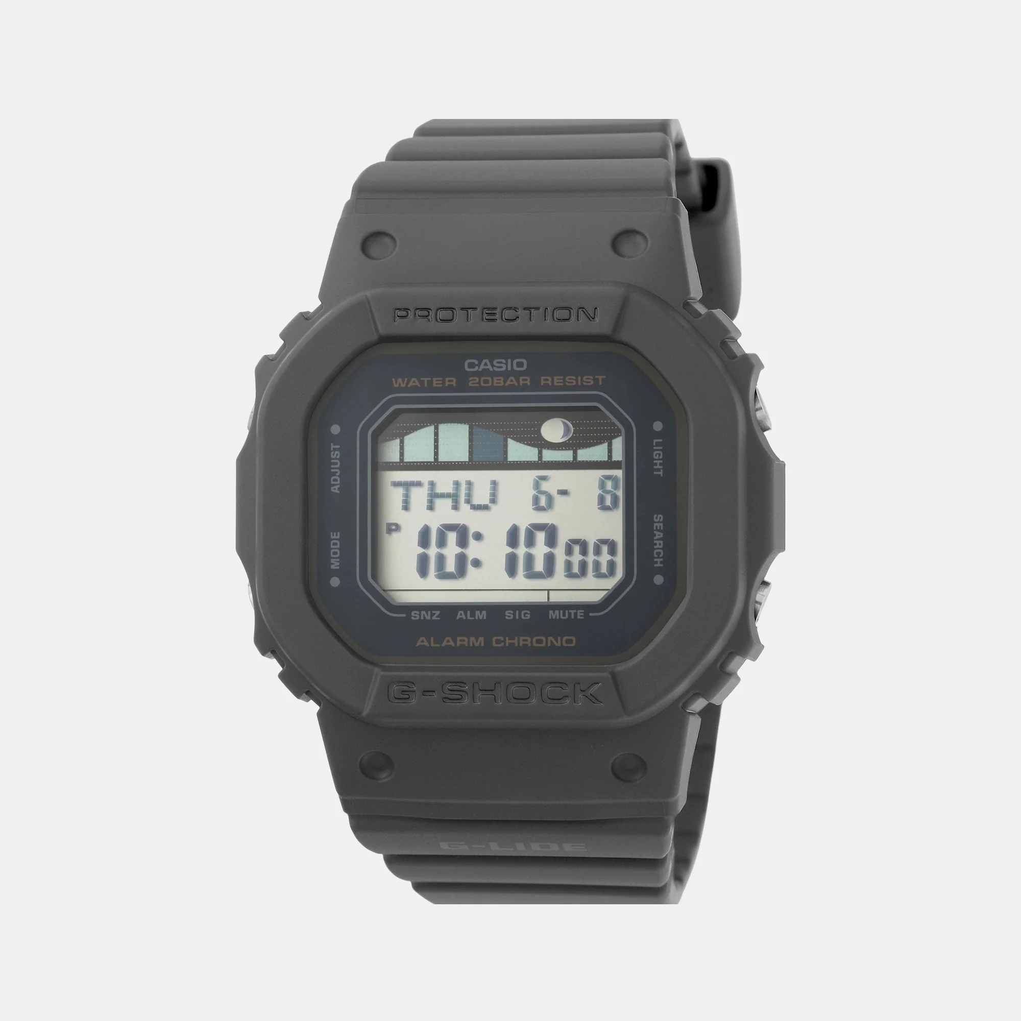 G-Shock Women Quartz Black Dial Digital Resin Watch G1396