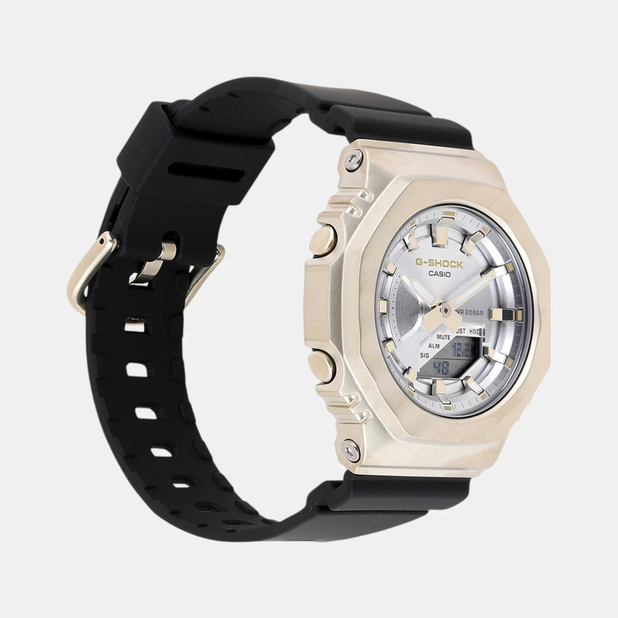 G-Shock Women Quartz Gold Dial Analog-Digital Resin Watch G1488 - Image 4