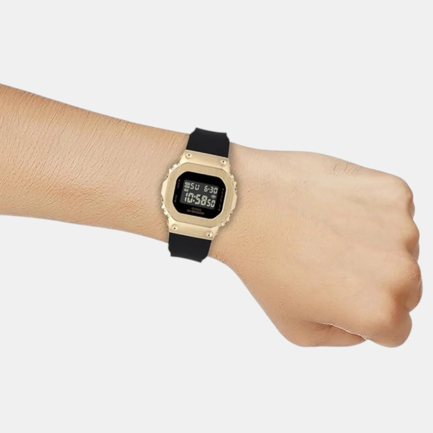 G-Shock Women Quartz Gold Dial Digital Resin Watch G1535 - Image 6