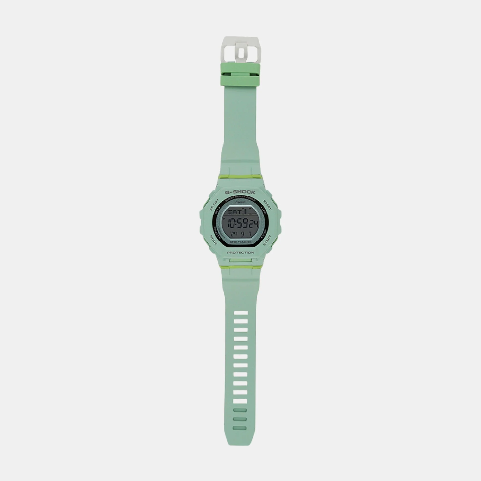 G-Shock Women Quartz Green Dial Digital Resin Watch G1618 - Image 8