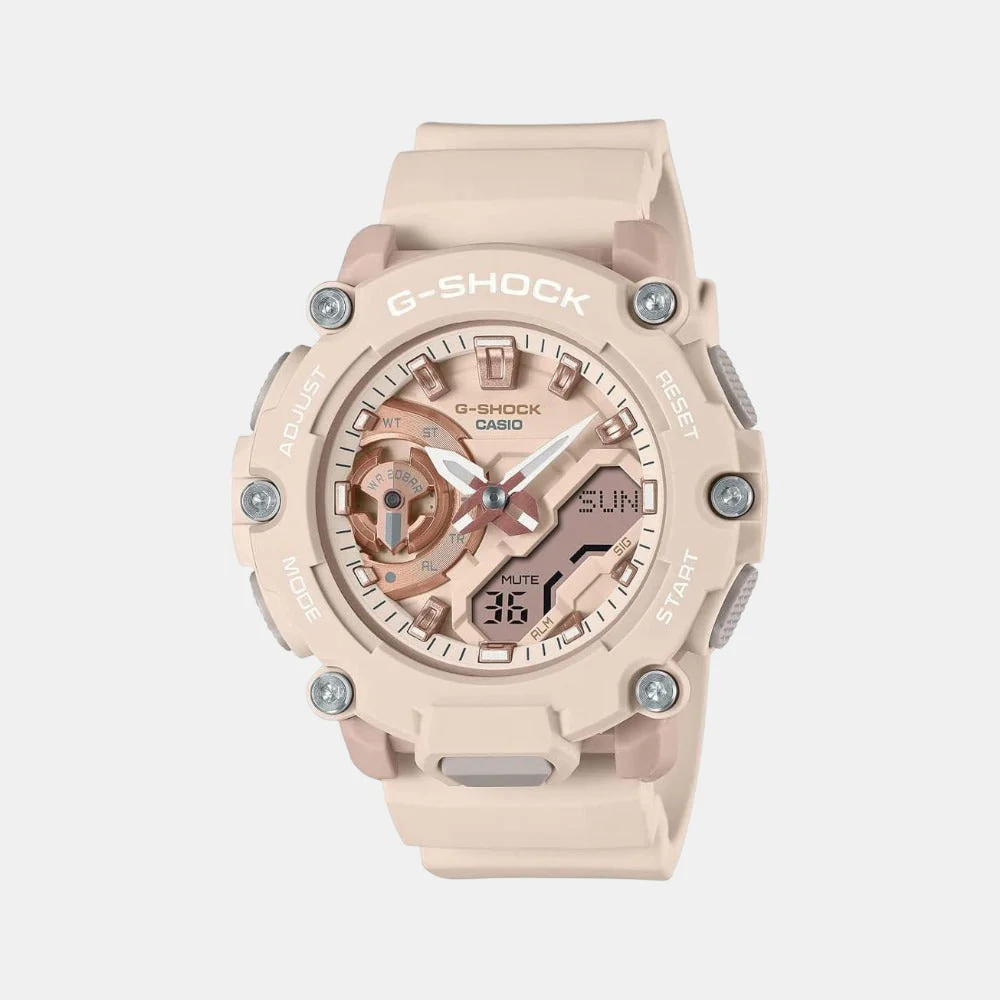 G-Shock Women Quartz Two Tone Dial Analog-Digital Resin Watch G1253