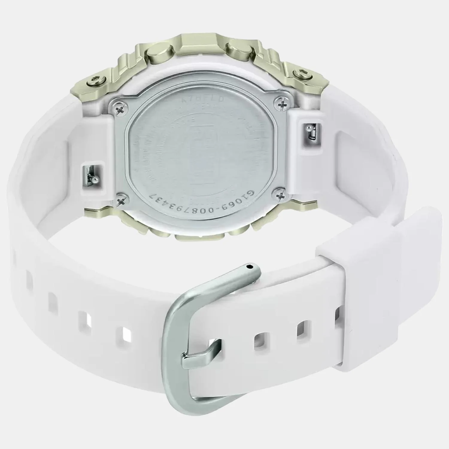 G-Shock Women Quartz White Dial Digital Resin Watch G1069 - Image 5