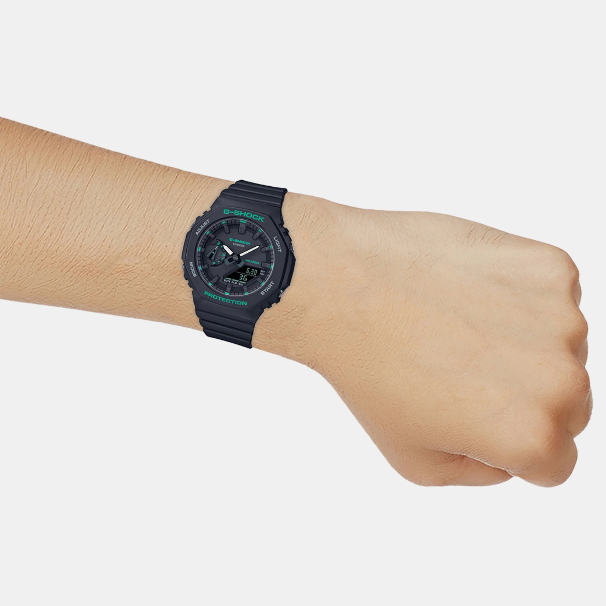 G-Shock Women Unisex Quartz Black Dial Analog-Digital Resin Watch G1375 - Image 6