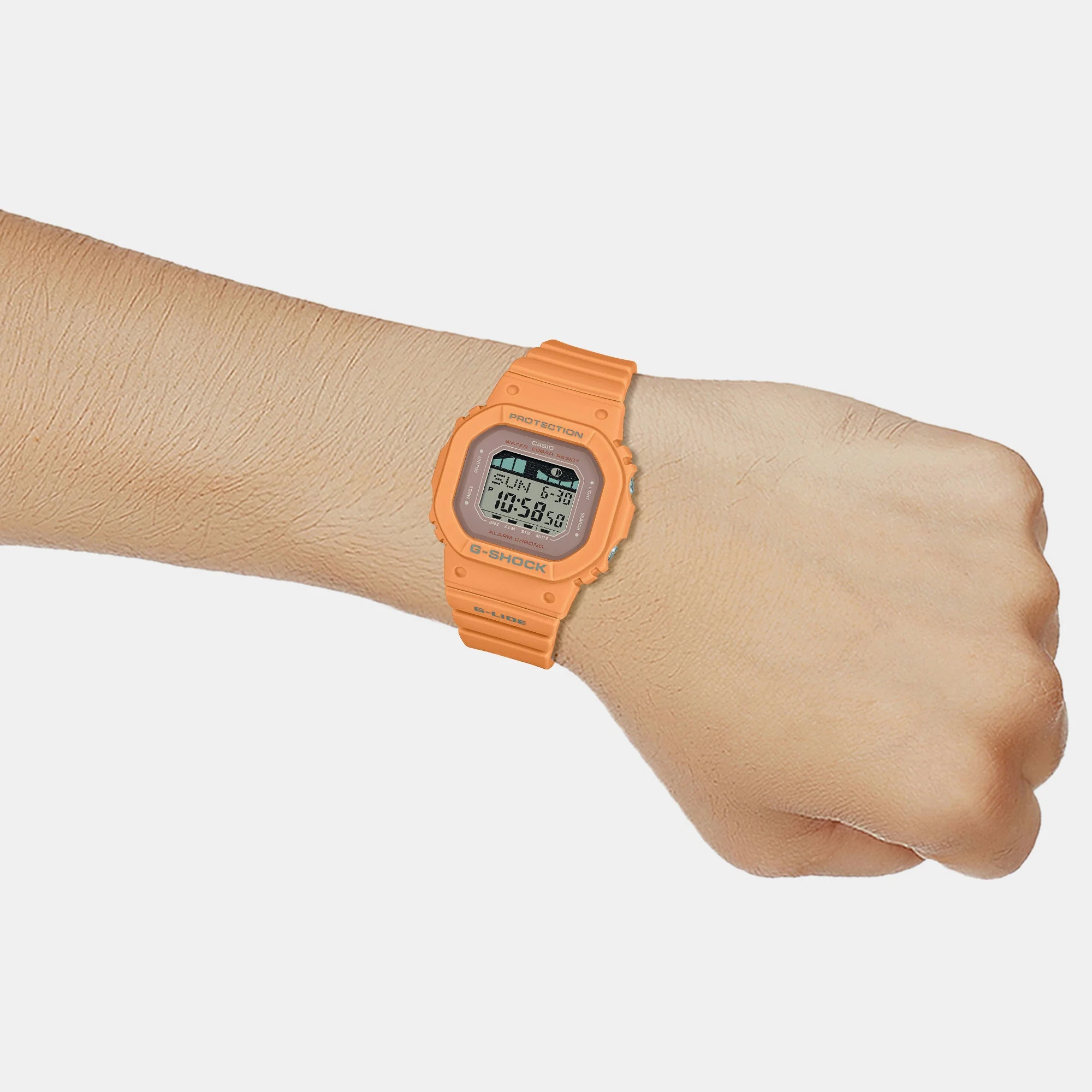 G-Shock Women Women Quartz Red Dial Digital Resin Watch G1398 - Image 7