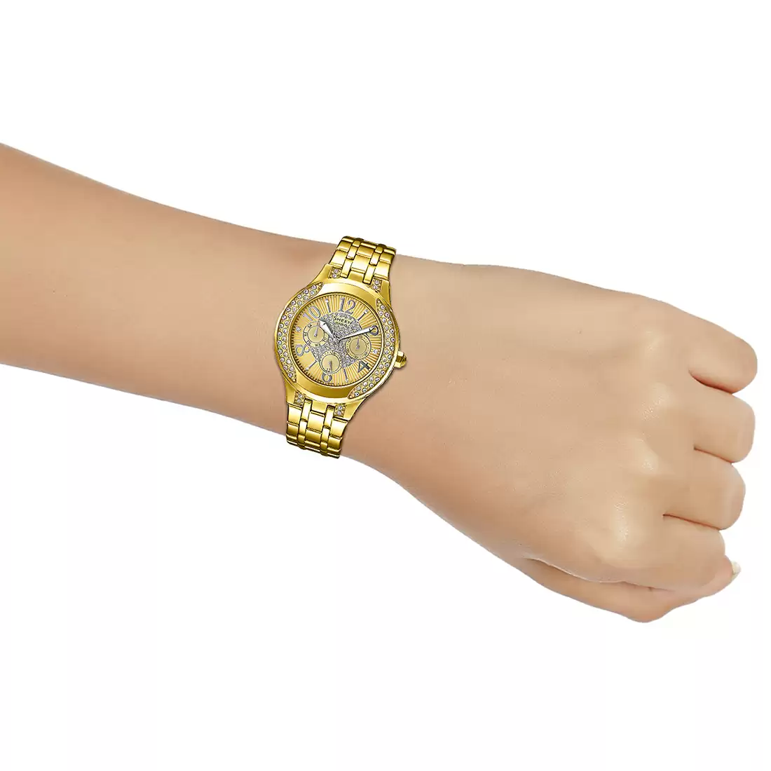 Casio Sheen Yellow Gold Dial Women 39.5mm - Image 3