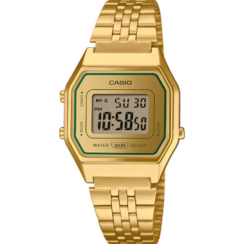 Casio Vintage Champange Dial Unisex 28.6mm D382