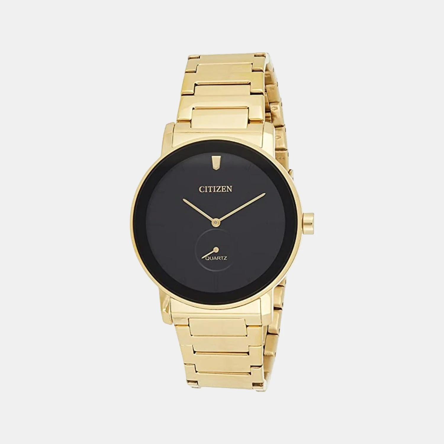 Citizen X Men Quartz Black Dial Analog Stainless Steel Watch BE9182-57E