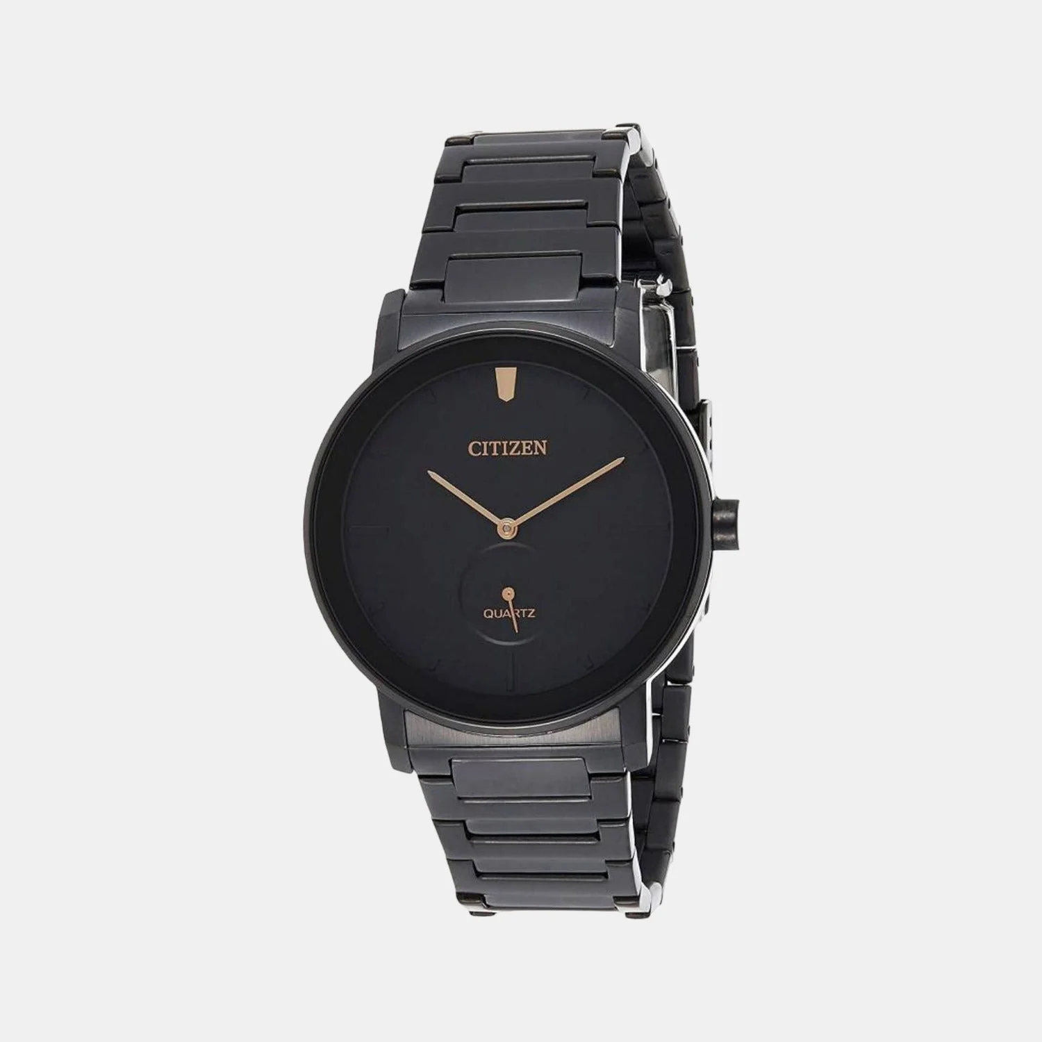 Citizen X Men Quartz Black Dial Analog Stainless Steel Watch BE9187-53E