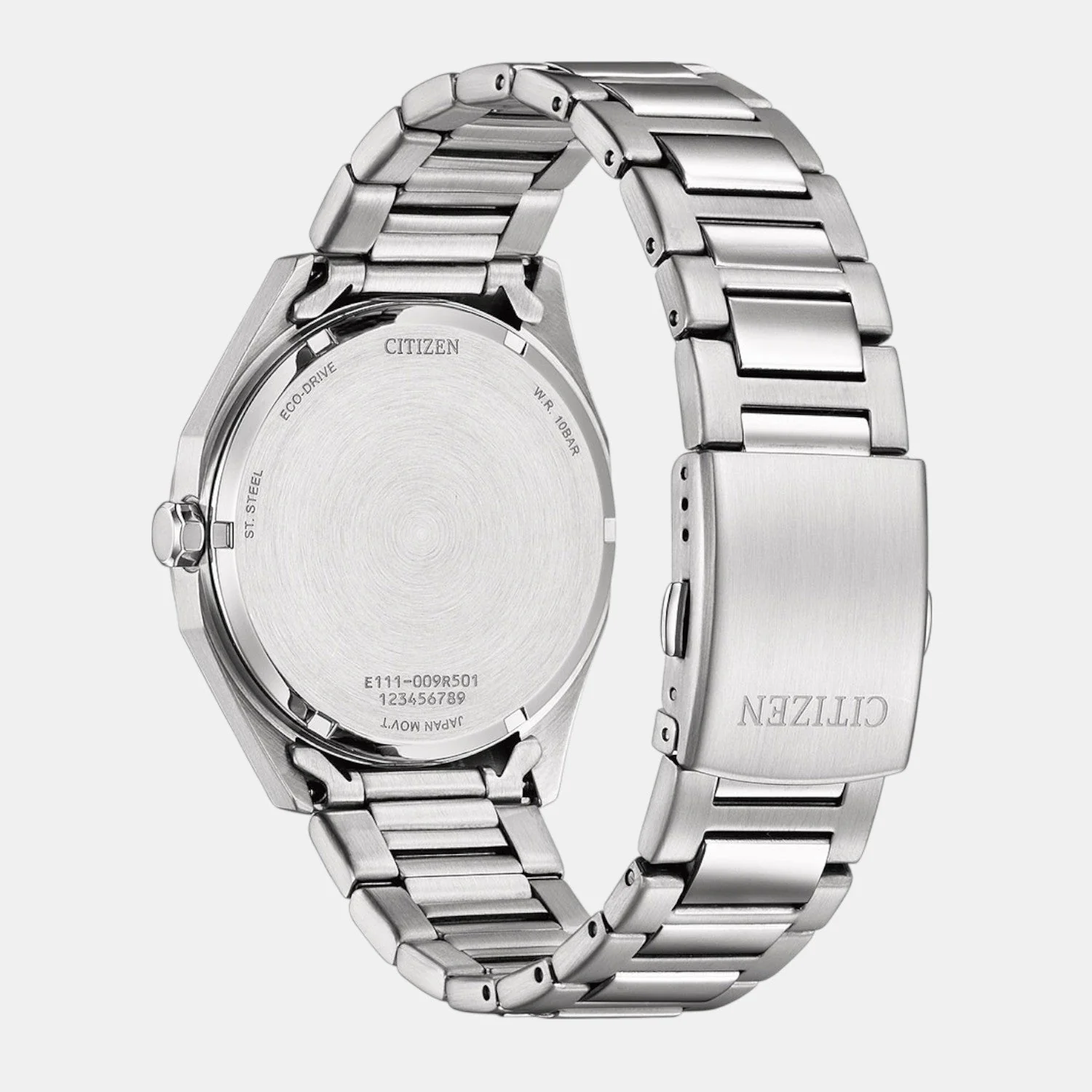 Eco-Drive Men Eco-Drive Green Dial Analog Stainless Steel Watch BM7630-80X - Image 3