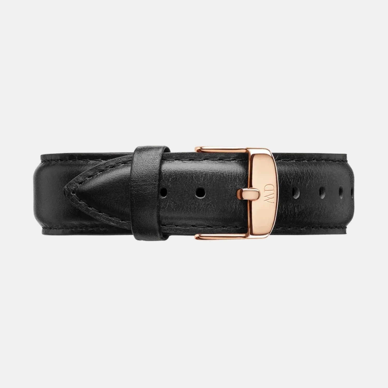 Classic Unisex Quartz Black Dial Analog Leather Watch DW00100139K - Image 3