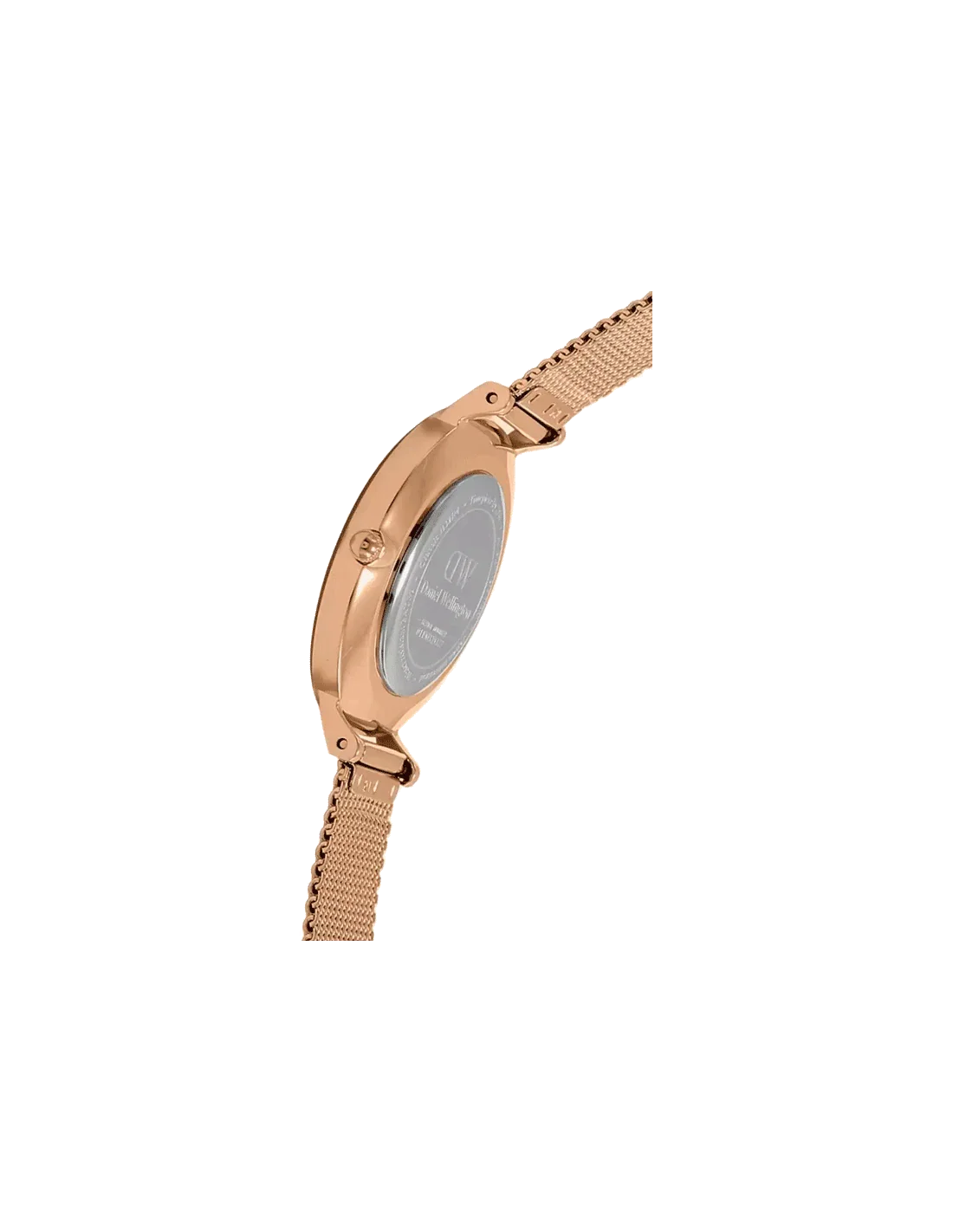 Petite Melrose Black & Rose Gold