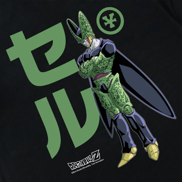 DRAGONBALL Z Perfect Cell T-Shirt - Black - Image 3