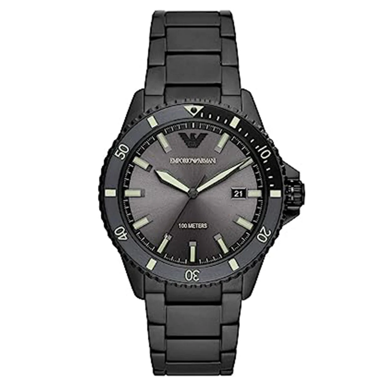 Emporio Armani Diver Grey Dial Men 42mm - Image 4