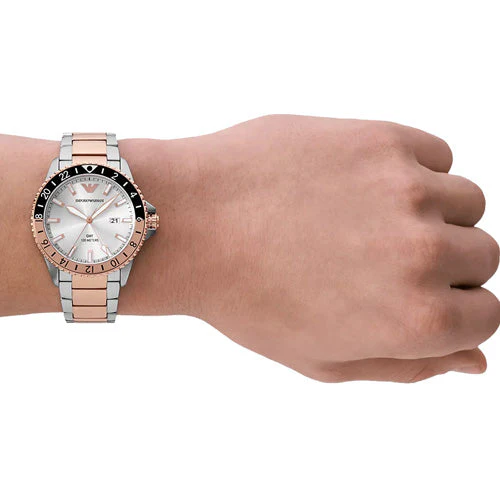 Emporio Armani Diver White Dial Men 42mm AR11591 - Image 3