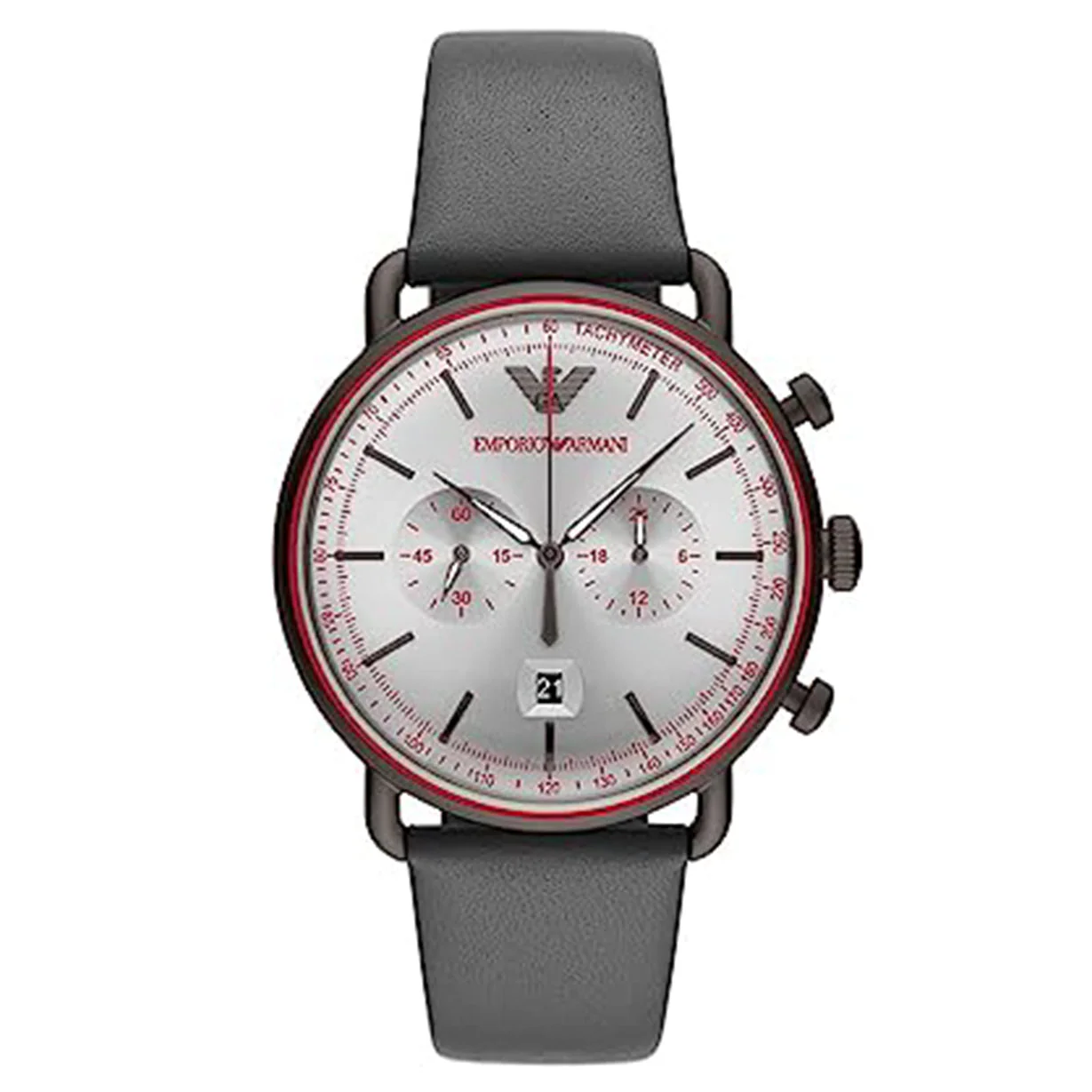 Emporio Armani Fun Loving Silver Dial Men 43mm - Image 4