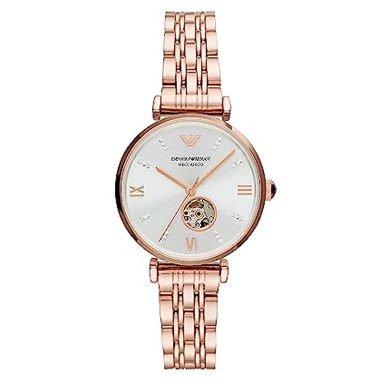 Emporio Armani Gianni T-Bar Silver Dial Women 34mm - Image 4