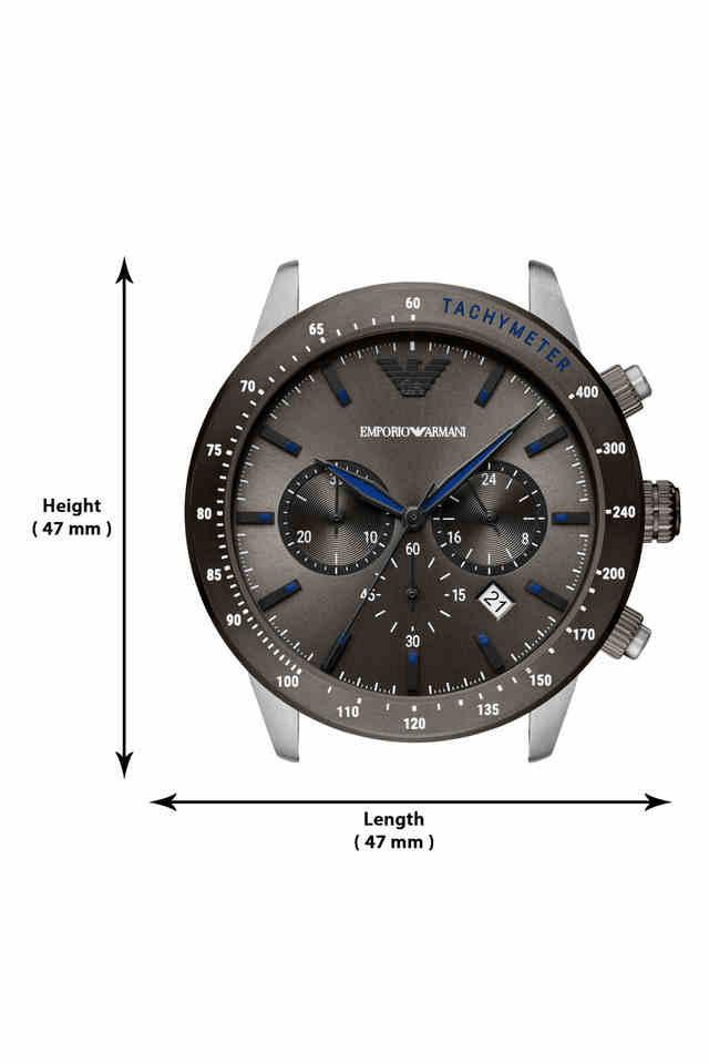 Emporio Armani Mario Grey Dial Men 43mm - Image 2