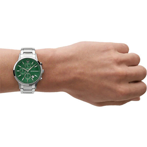 Emporio Armani Renato Green Dial Men 43mm - Image 3