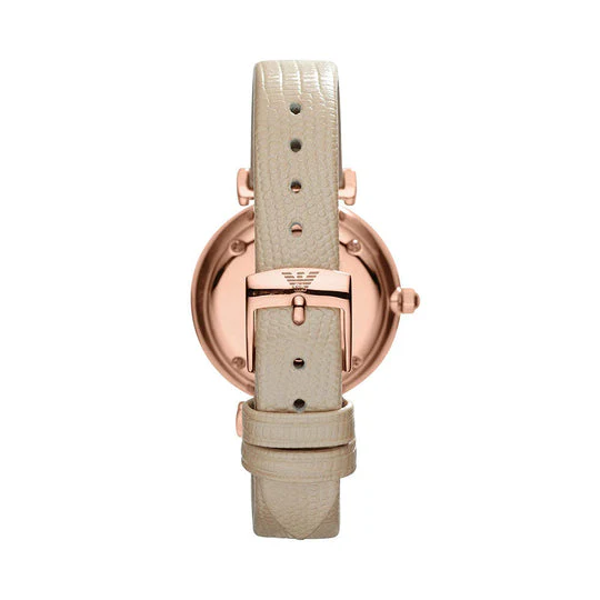 Emporio Armani Retro Grey Dial Women 32mm