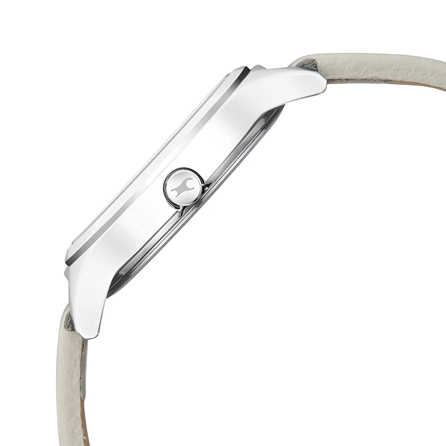 Stunners 2.0 Silver Dial Analog Grey Leather - Image 2