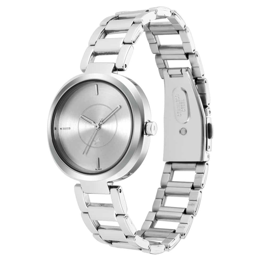 Stunners Silver Stainless Steel Strap