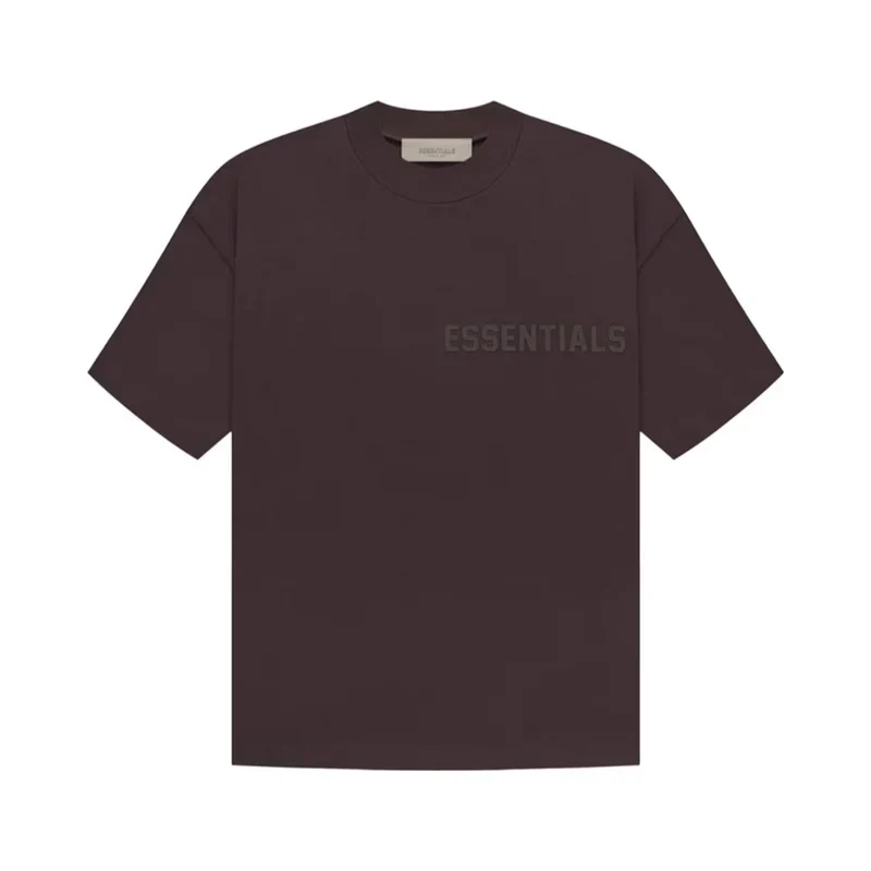 FEAR OF GOD ESSENTIALS SS TEE PLUM
