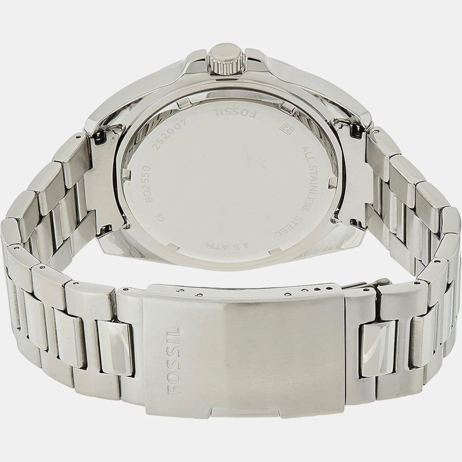 Autocross Men Quartz Black Dial Chronograph Stainless Steel Watch BQ2550 - Image 2