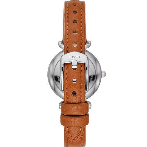 Fossil Carlie Mini Blue Mother-Of-Pearl Dial Women 28mm ES4701 - Image 3