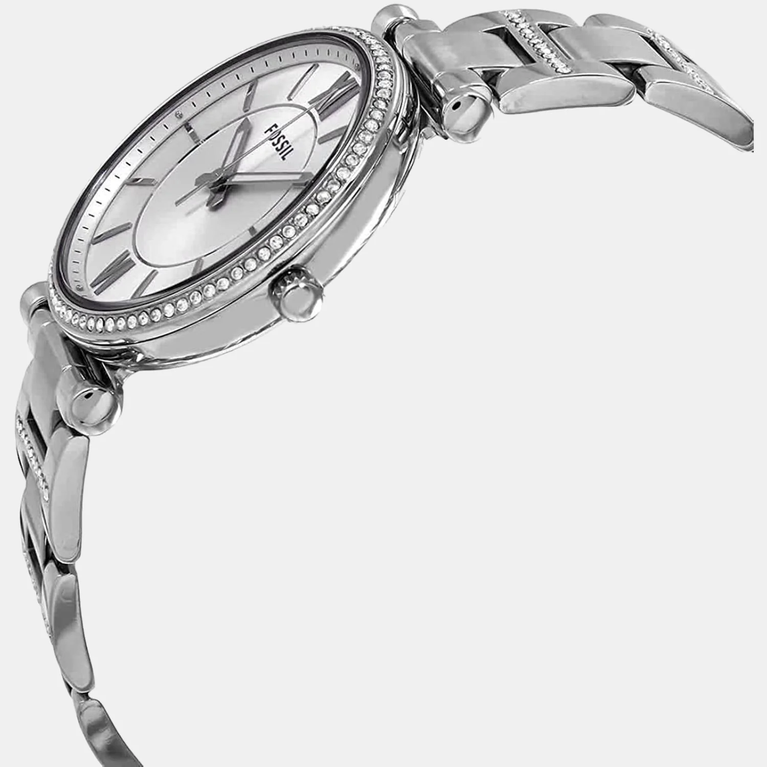 Carlie Women Quartz Silver Dial Analog Stainless Steel Watch ES4341 - Image 4