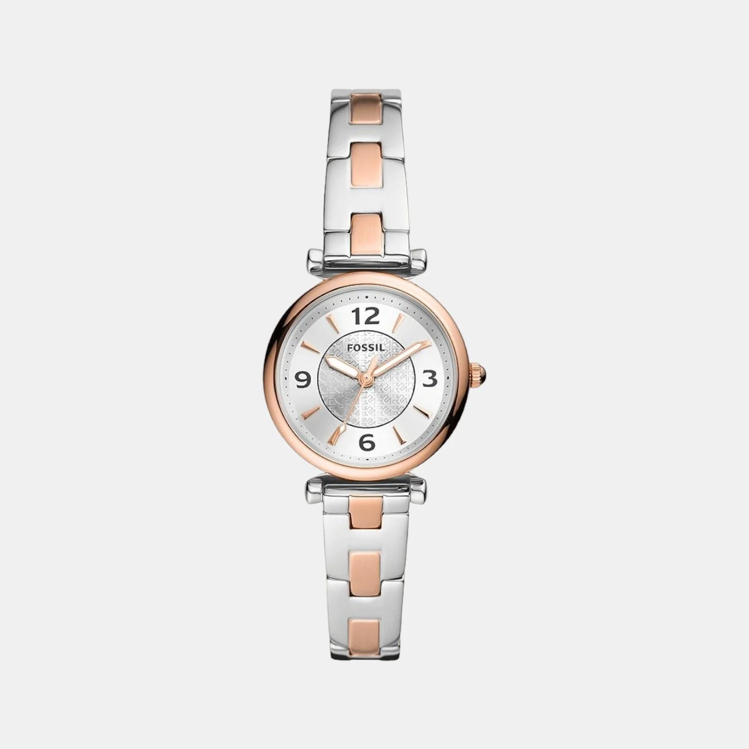 Carlie Women Quartz Silver Dial Analog Stainless Steel Watch ES5201