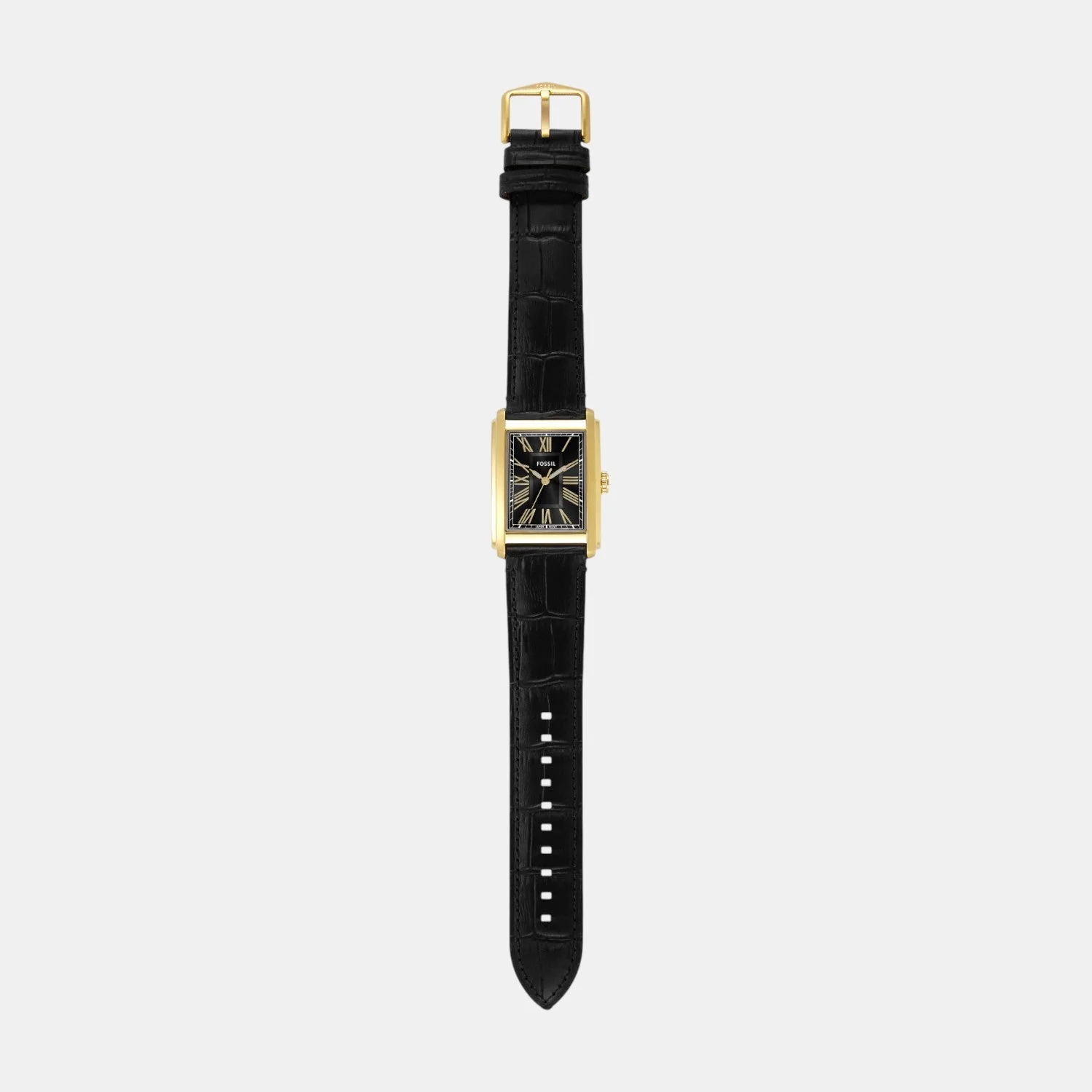 Carraway Men Quartz Black Dial Analog Leather Watch FS6091 - Image 6