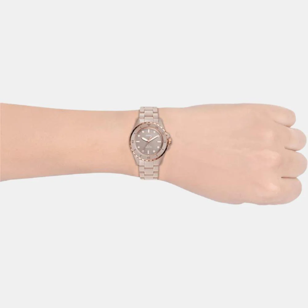 Fb-01 Women Quartz Salted Caramel Dial Analog Ceramic Watch CE1111 - Image 7