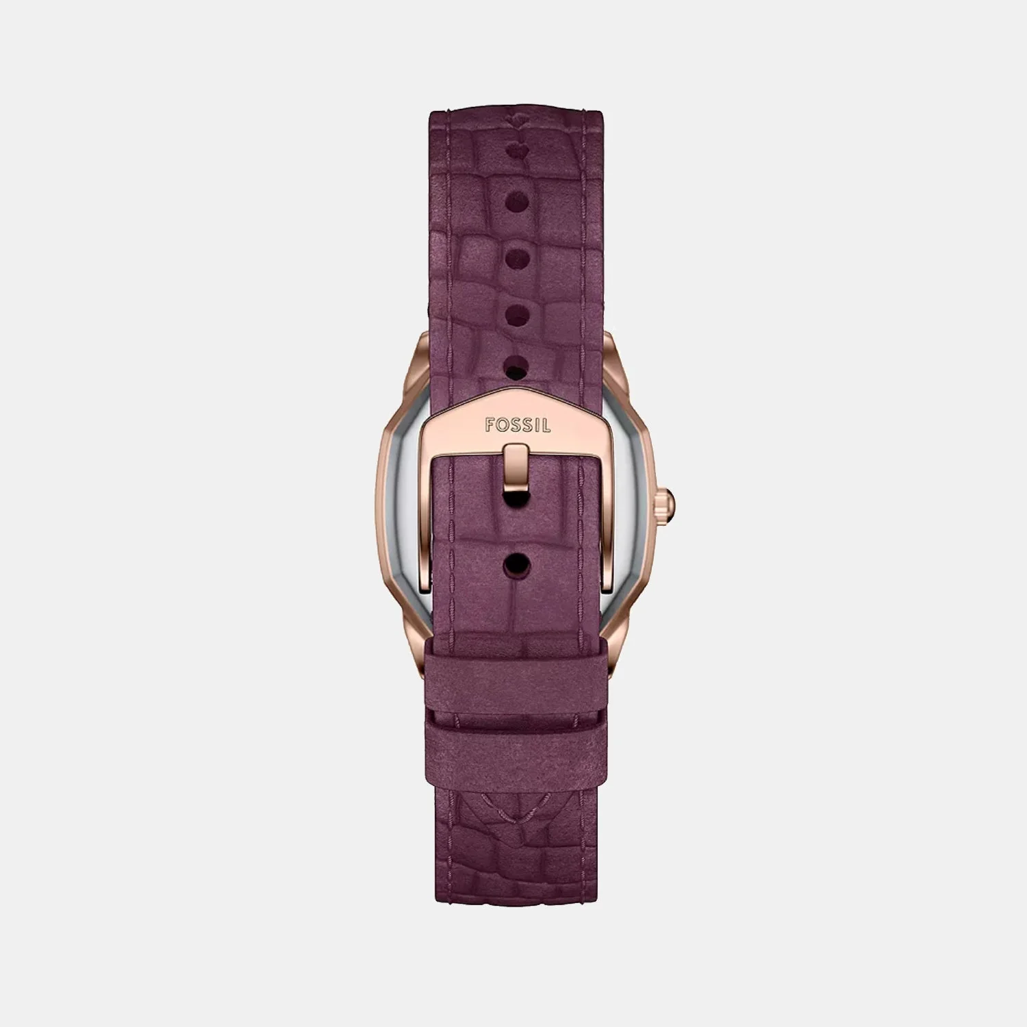 Harlow Women Quartz Cream Dial Analog Leather Watch ES5428 - Image 6