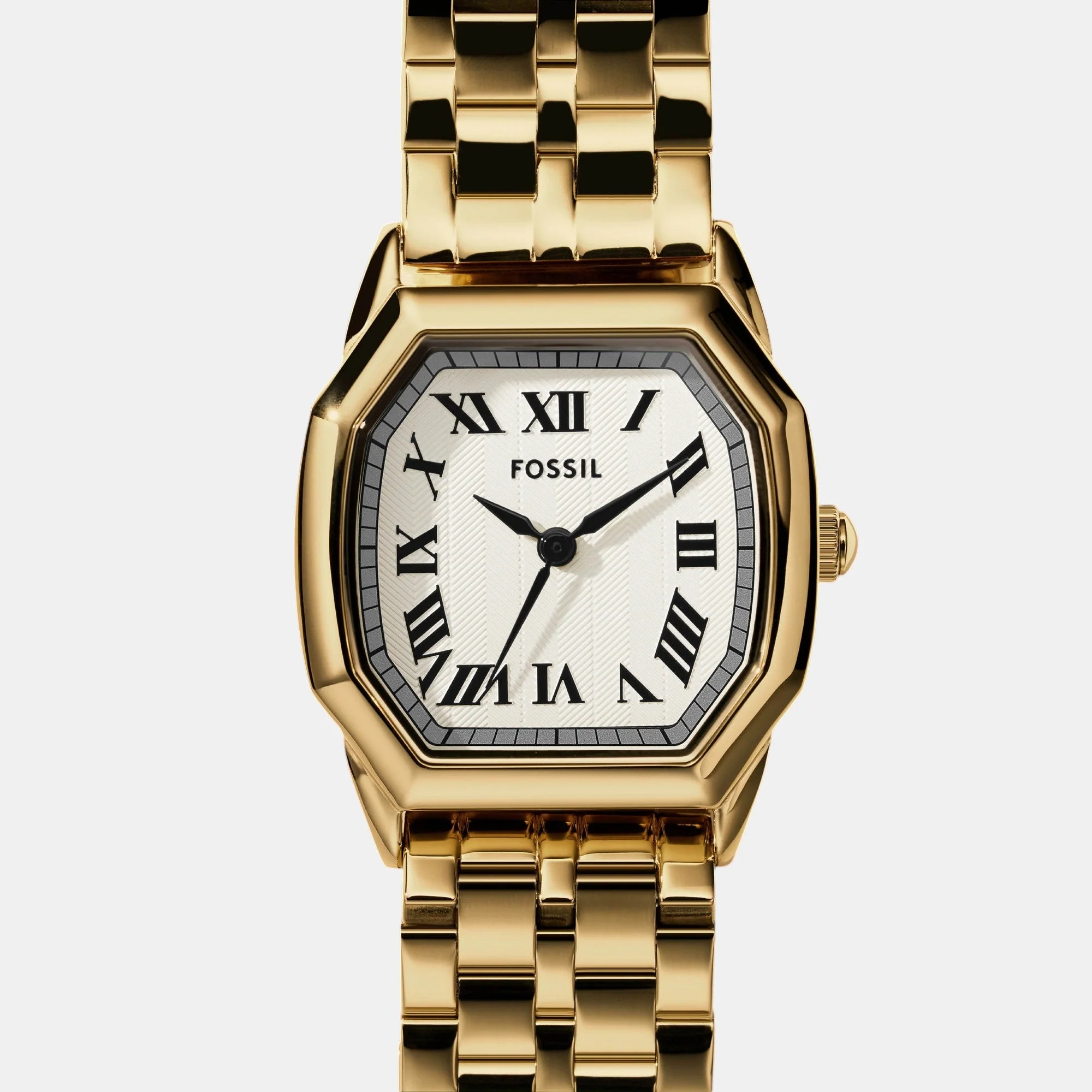 Harlow Women Quartz Cream Dial Analog Stainless Steel Watch ES5361 - Image 5