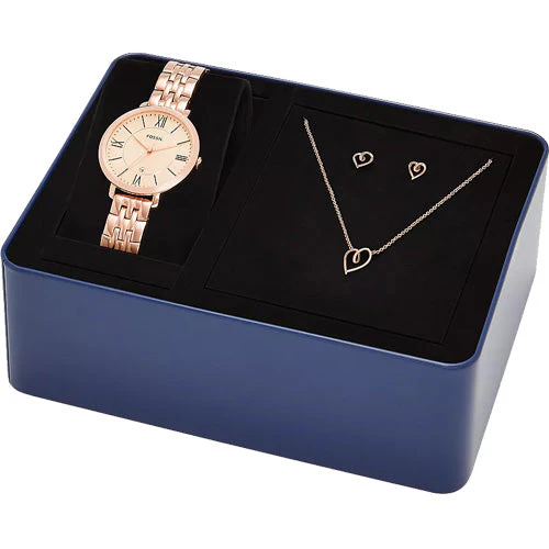 Fossil Jacqueline Rose Gold Dial Women 36mm - Image 2