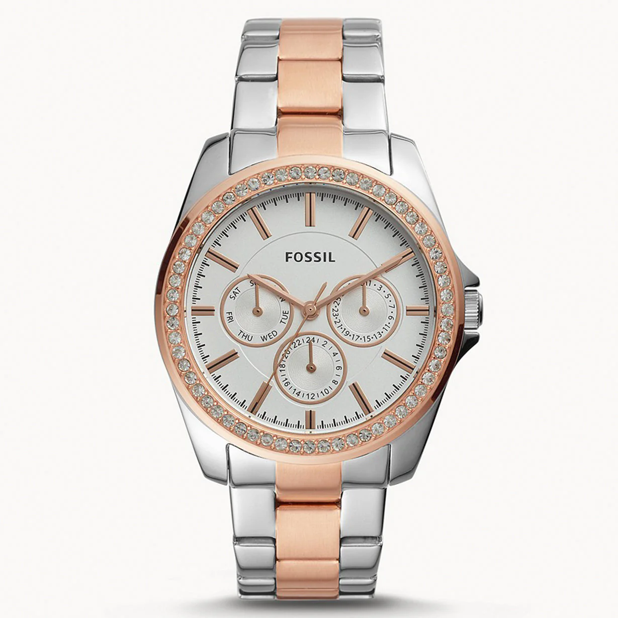 Fossil Janice Silver Dial Men 38mm - Image 2